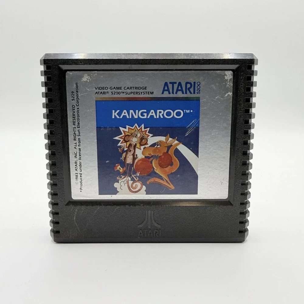 Kangaroo Atari 5200 Game‎ Atari NTSC-U/C 1983 Arcade Platformer Cartridge Only